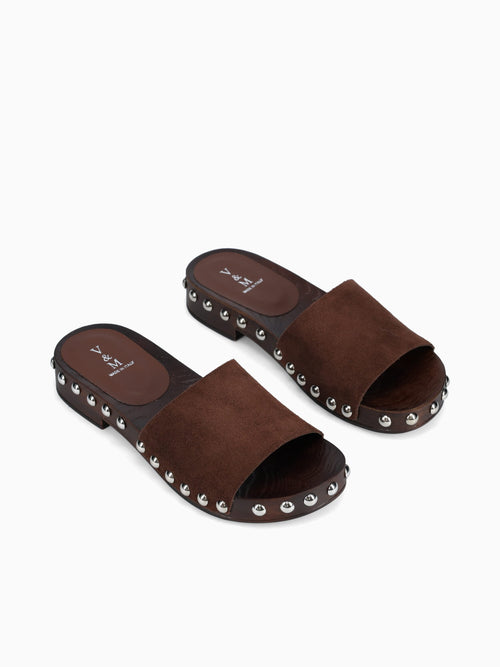 100 Testa Di Moro Suede Brown / 36 / M