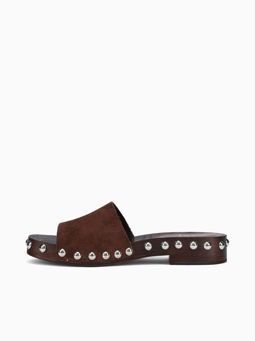 100 Testa Di Moro Suede Brown / 36 / M