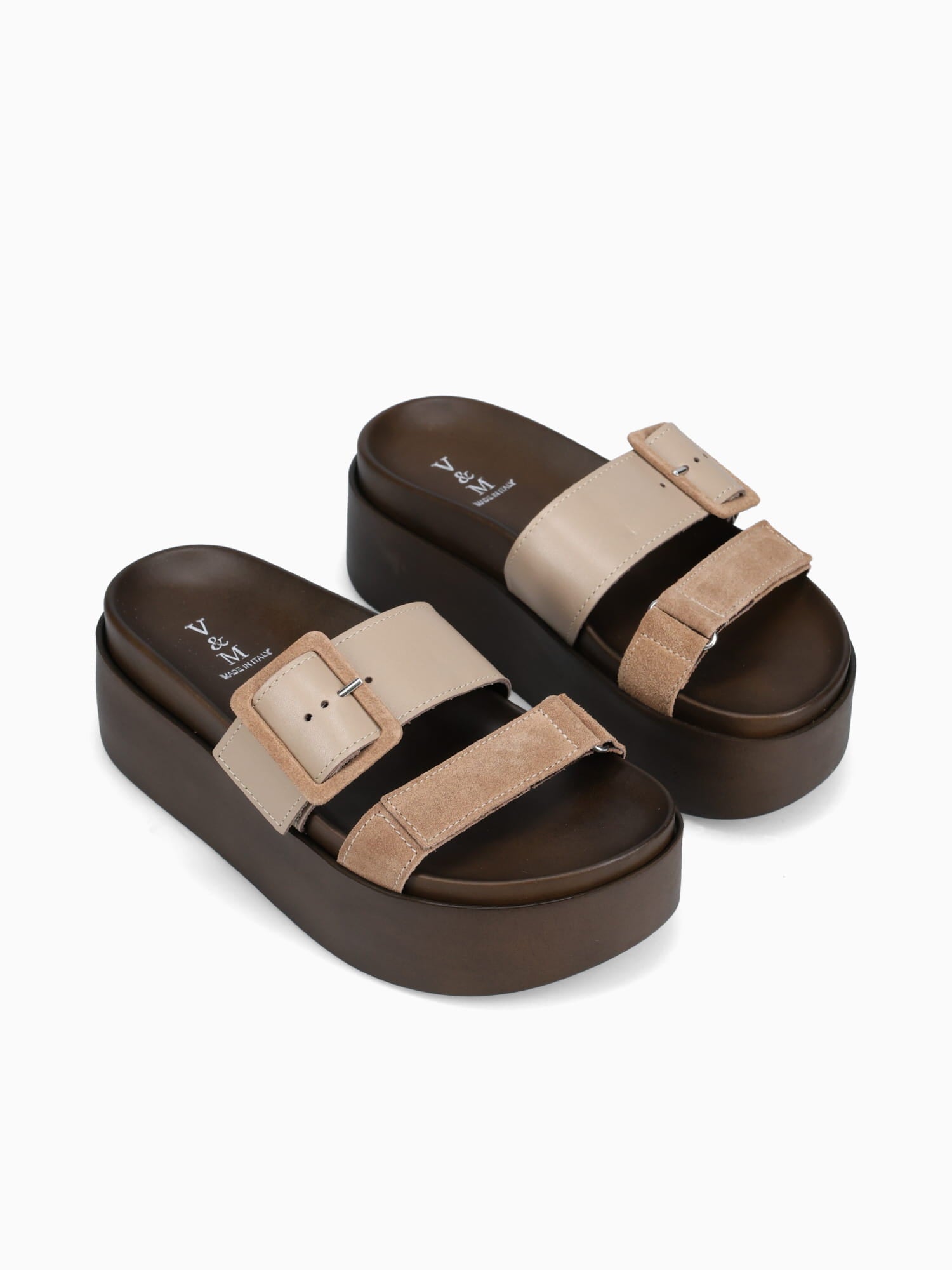 1129 Taupe Arguilla lea Suede Taupe / 36 / M