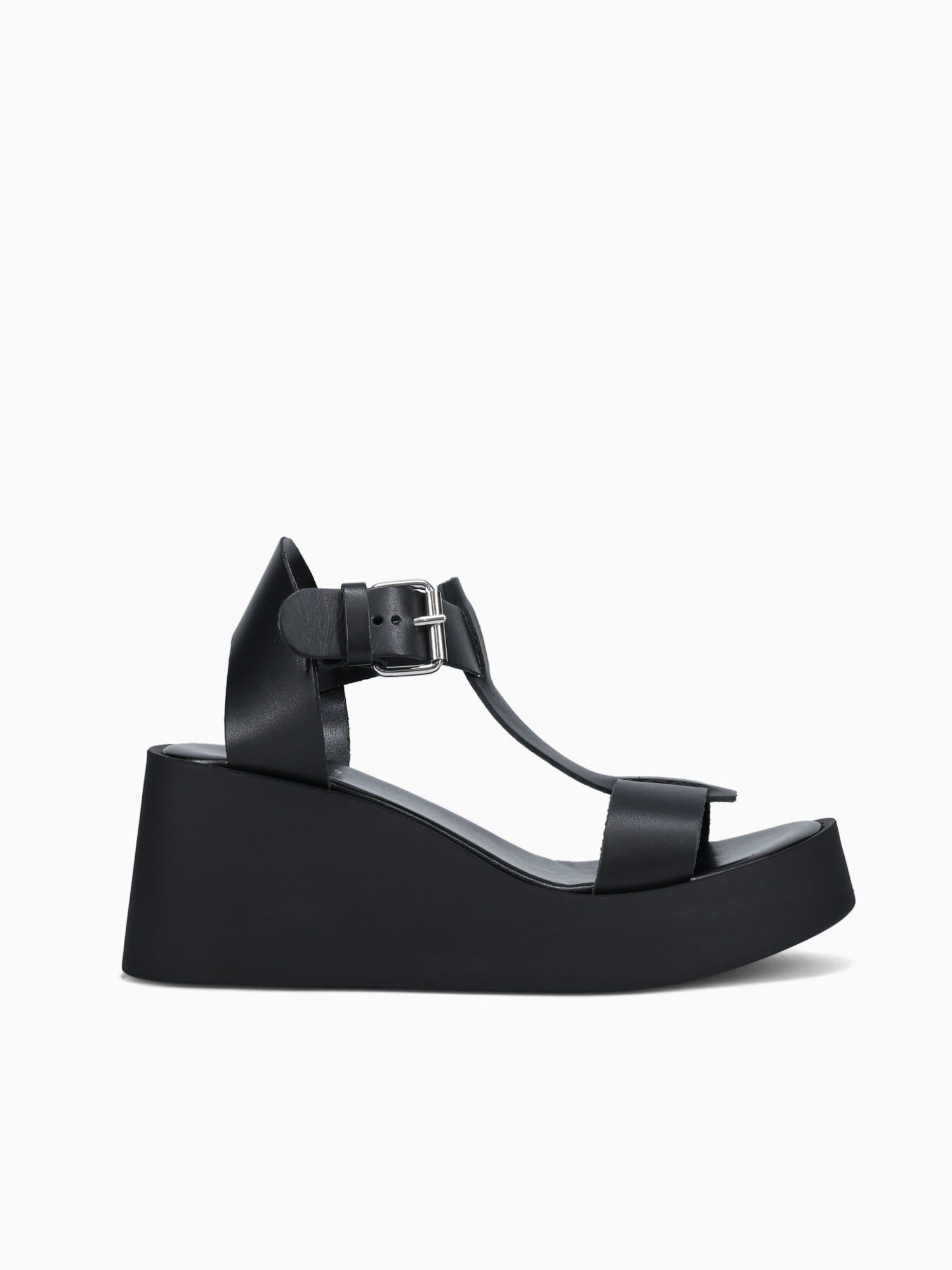 645 Black Leather Black / 36 / M