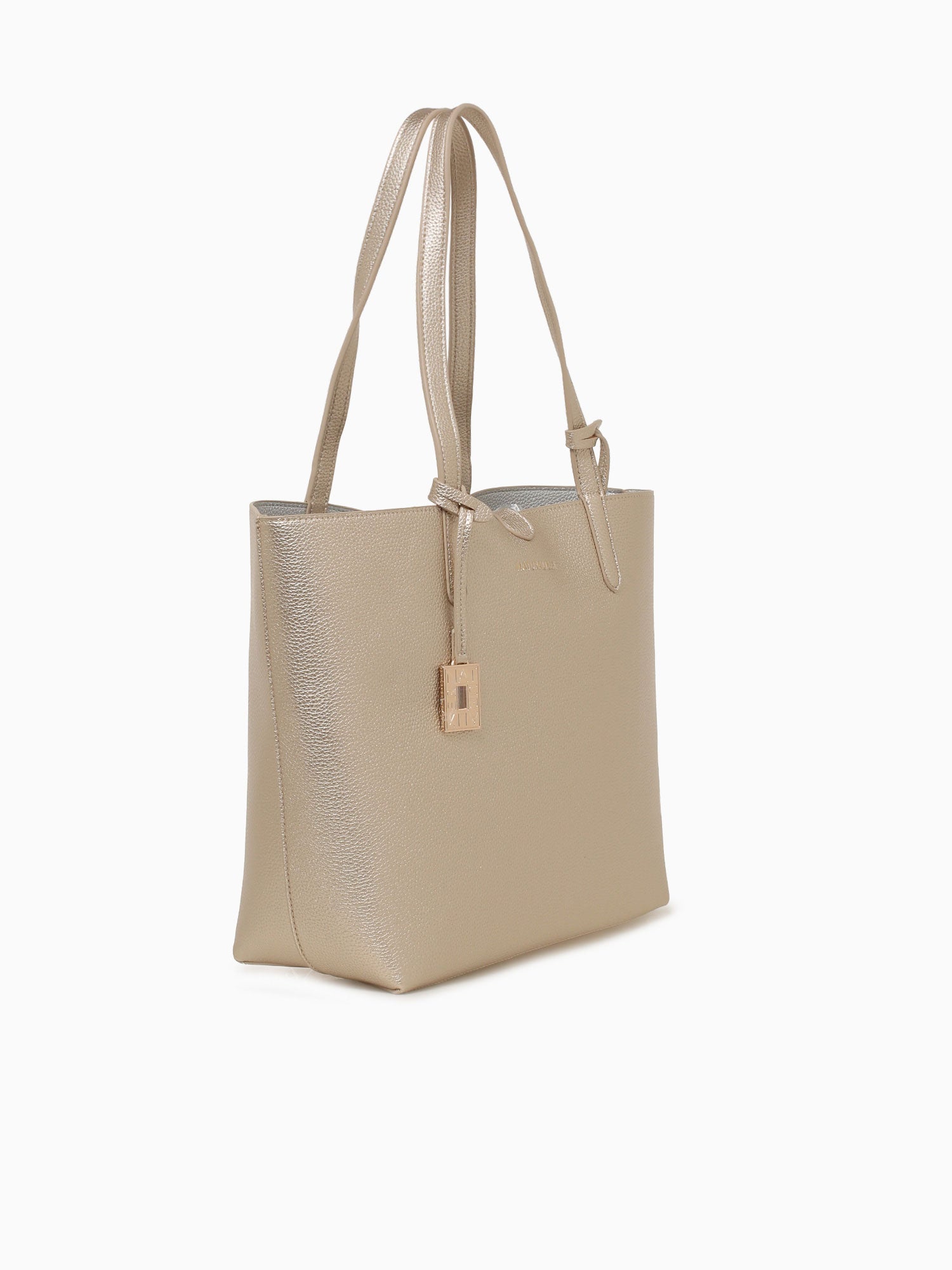 Nicole Tote Bag Champange Silver