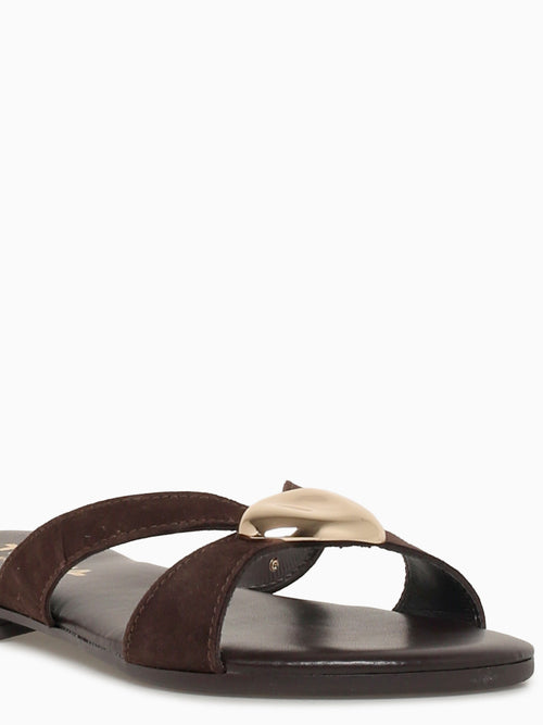 982r Testa Di Moro Kid Suede Brown / 36 / M