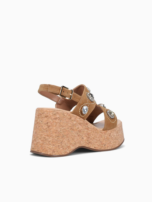 Gianinna Cinamon Suede Tan / 5 / M