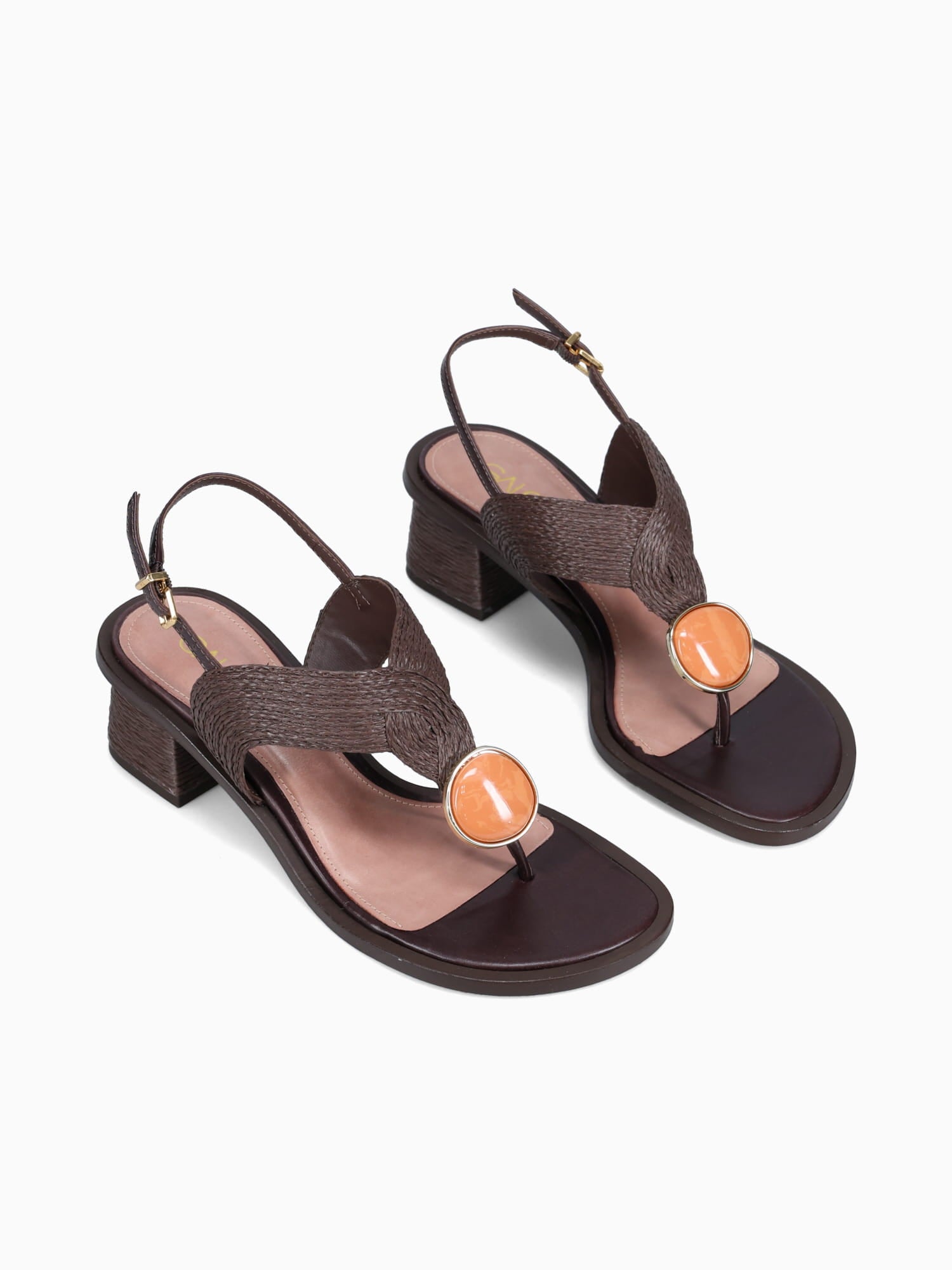 Giannes Brown Bordado Brown / 5 / M