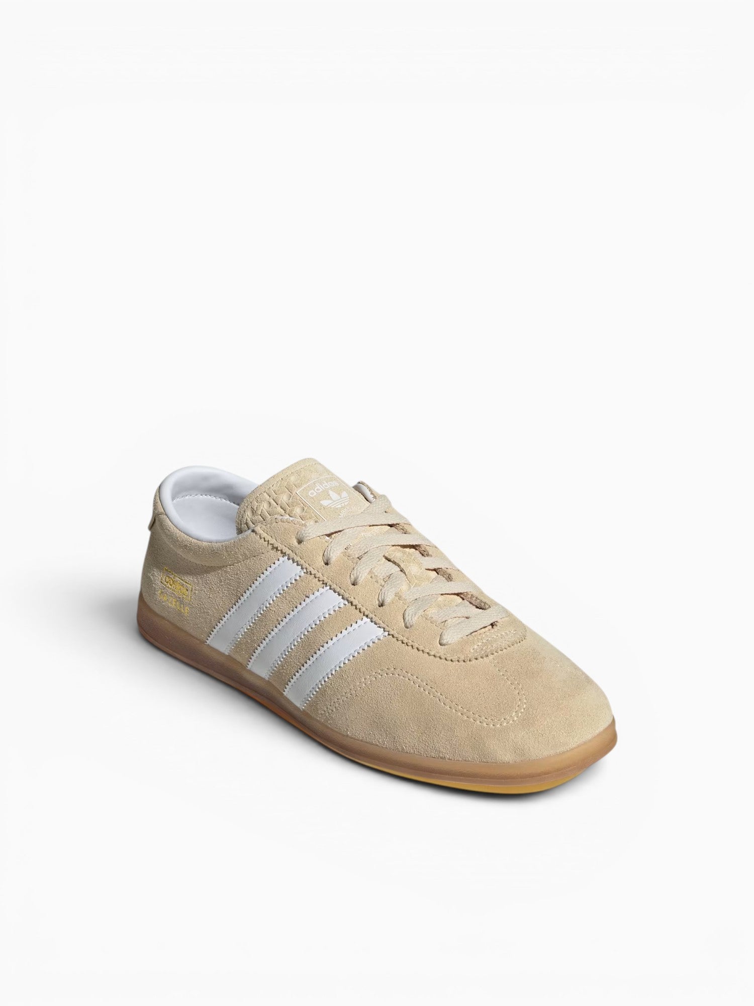 Gazelle Lo Pro W Sand White suede Natural / 5 / M