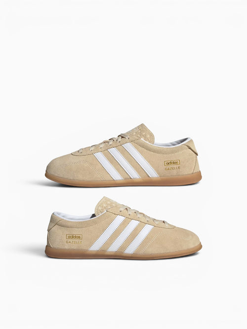Gazelle Lo Pro W Sand White suede Natural / 5 / M