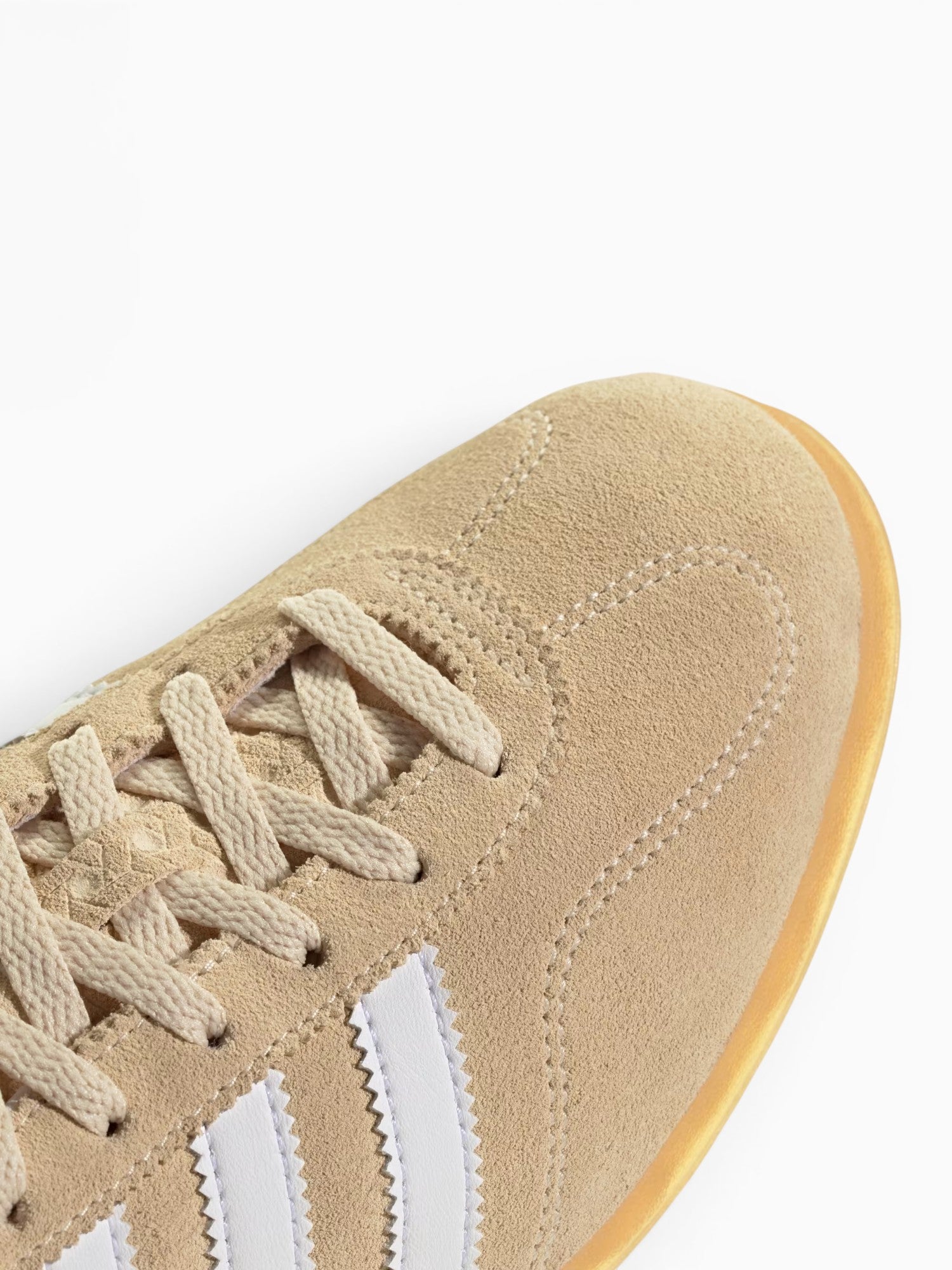 Gazelle Lo Pro W Sand White suede Natural / 5 / M