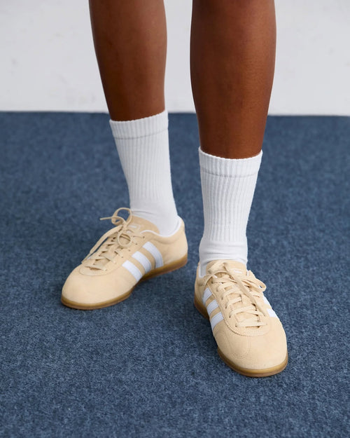 Gazelle Lo Pro W Sand White suede