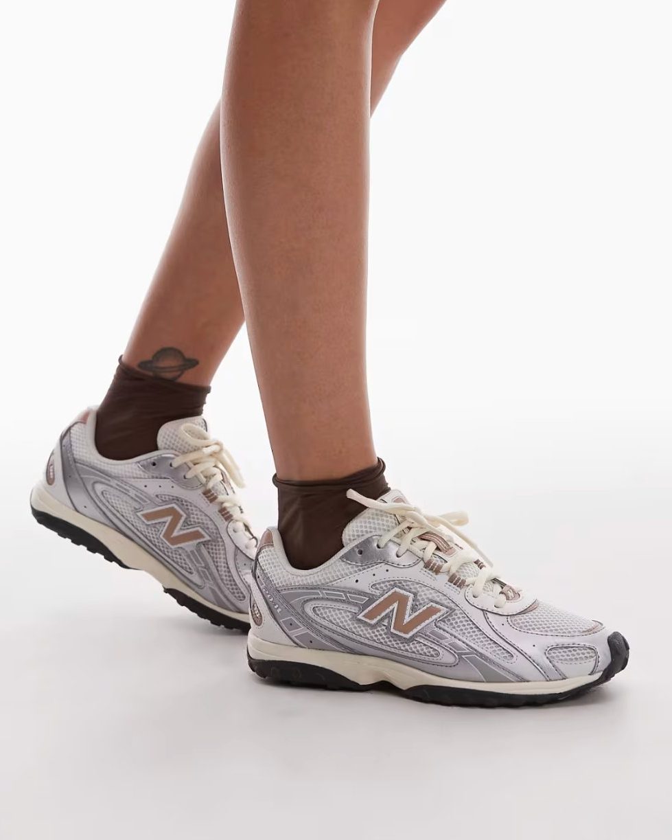 204l Silver Taupe lea Mesh
