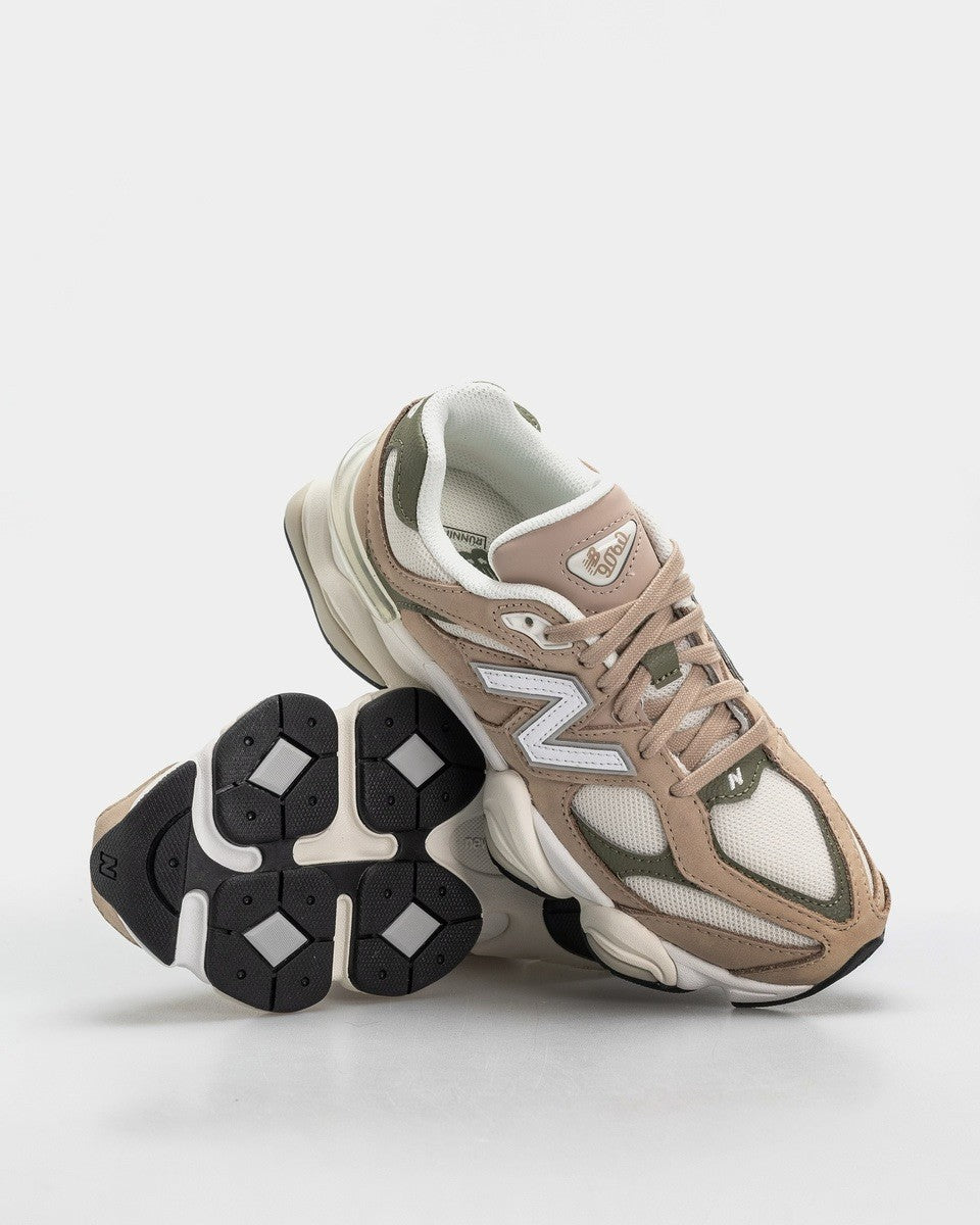 9060 Beige Green leather