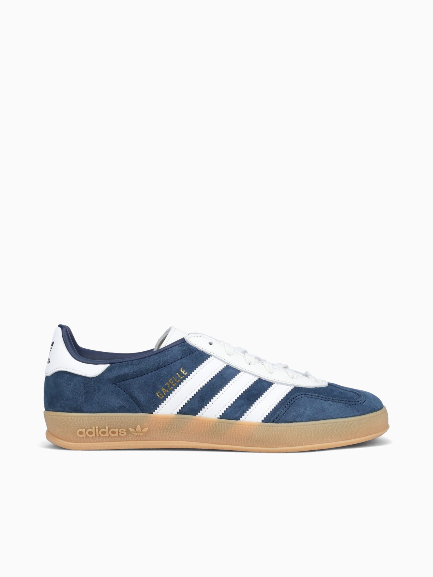 adidas gazelle silver green womens Gazelle Indoor Night Indigo White Suede Blue / 6.5 / M