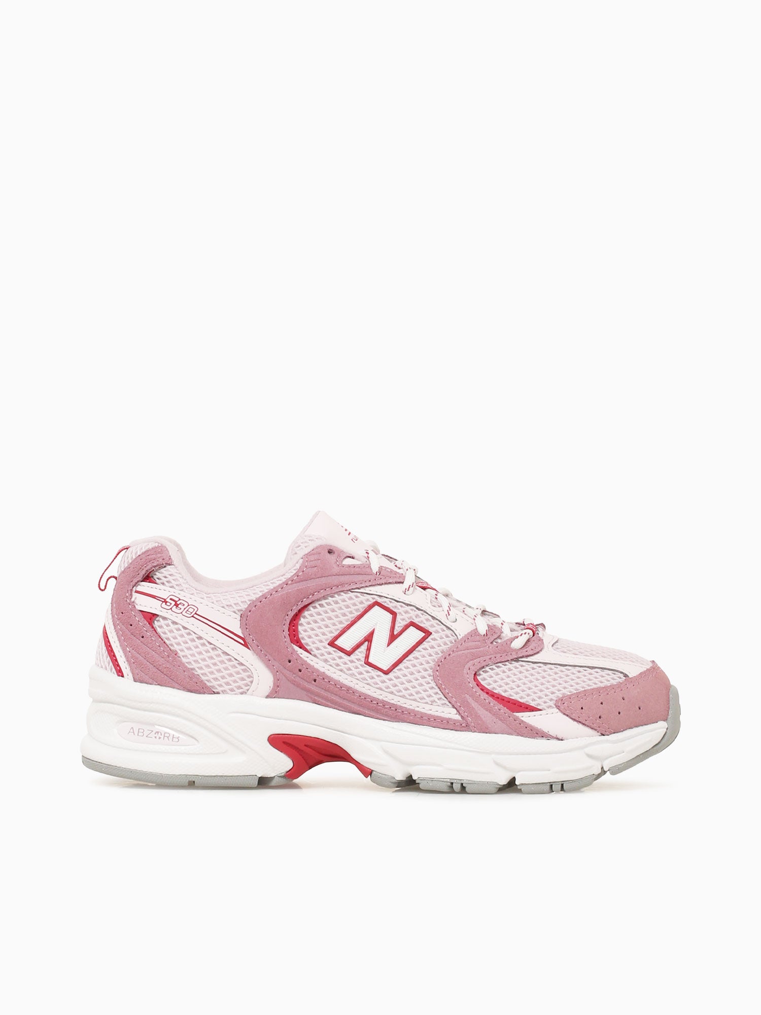 530 Rosewood Suede Mesh Pink / 4 / M