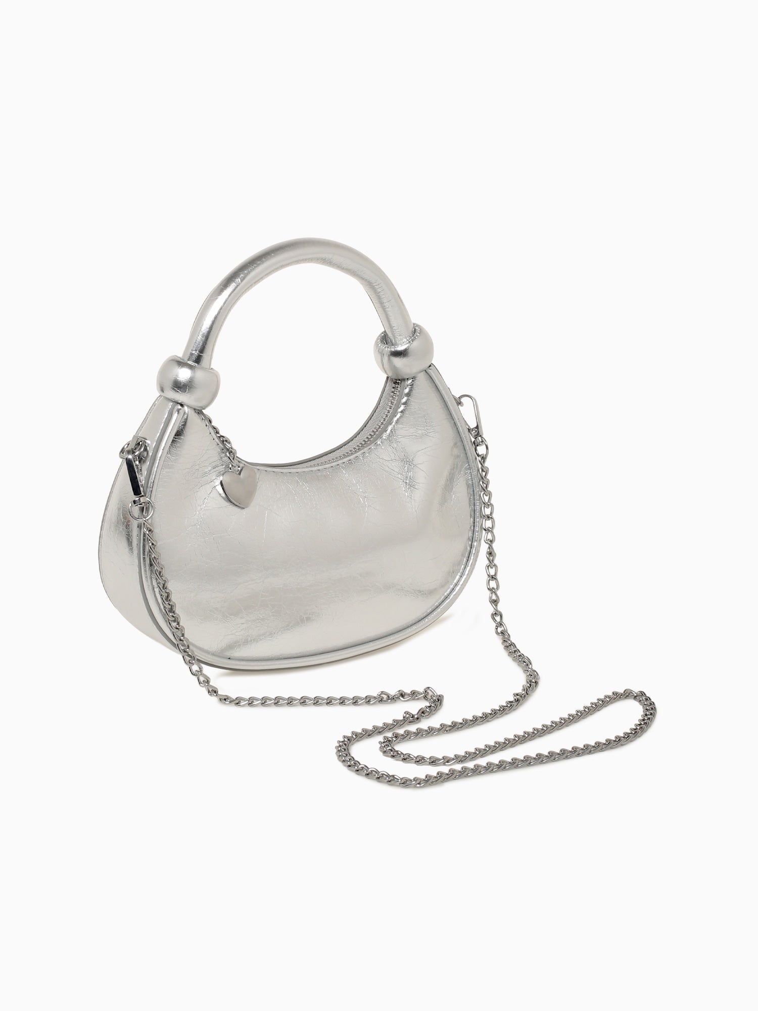 Lucy Top Handle Silver Silver