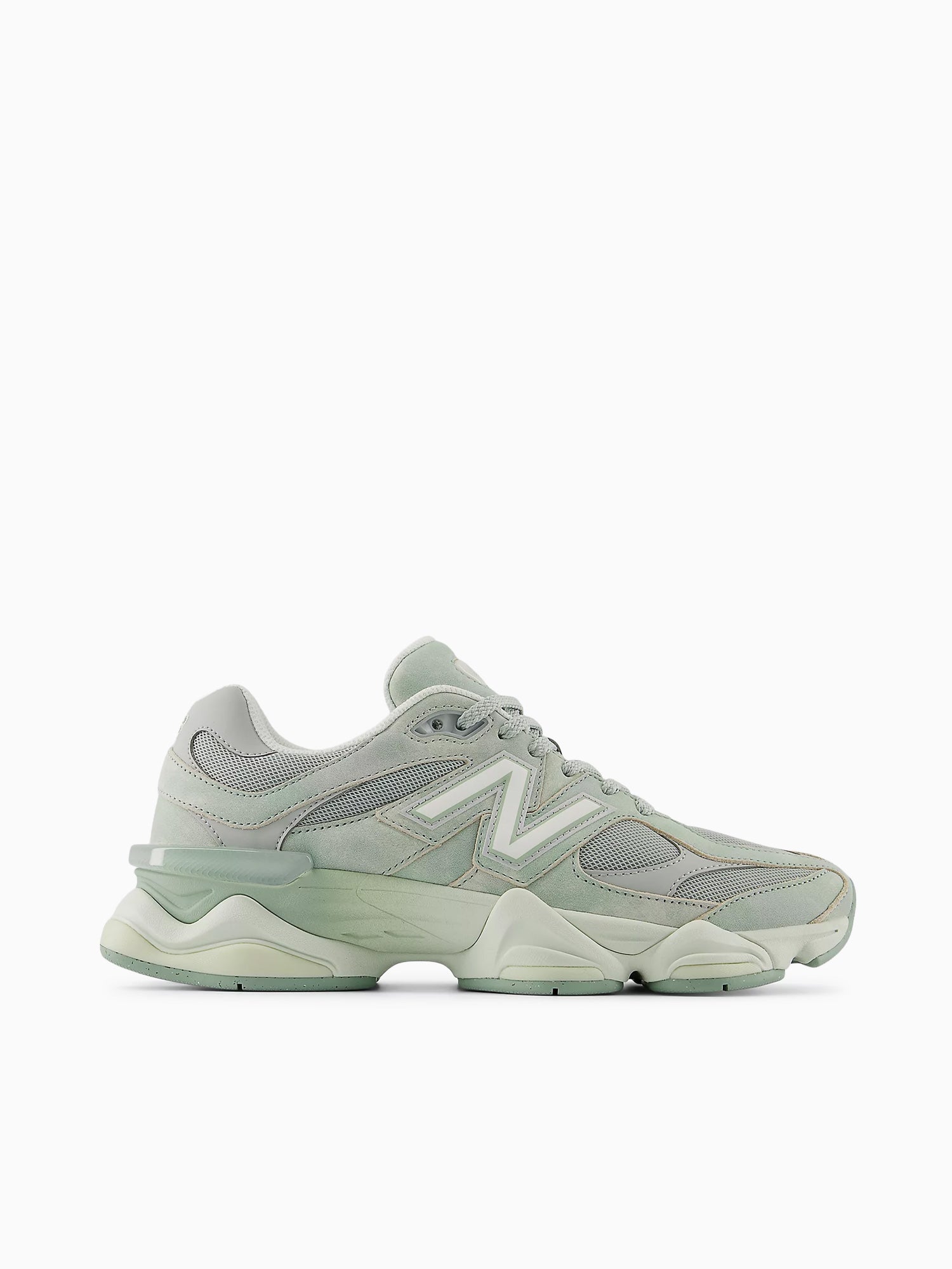 9060 Mosai Green suede Light Green / 4 / M