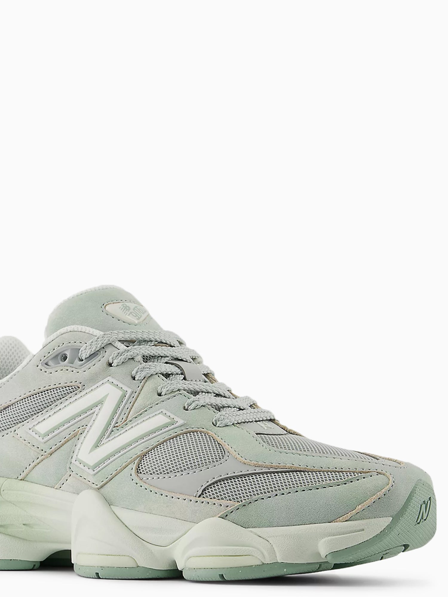 9060 Mosai Green suede Light Green / 4 / M