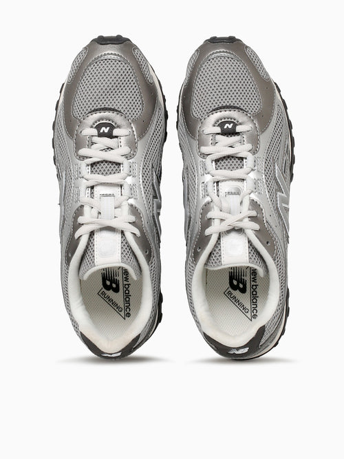 204l Silver Metallic Leather Silver / 4 / M