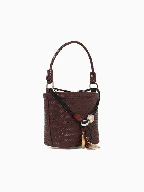 Flora Shoulder Bag Brown Brown