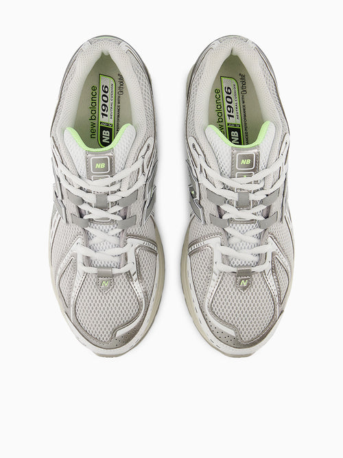 1906r Grey Matter Leather Mesh Grey / 8 / M
