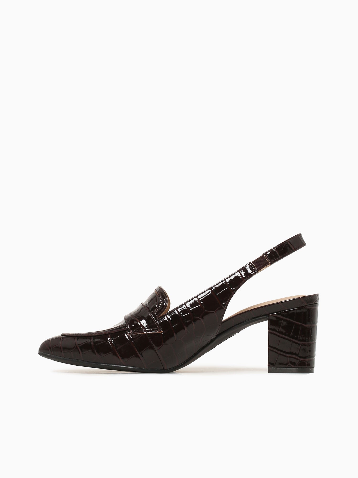 Angel Chocolate Croco Dark Brown / 5 / M