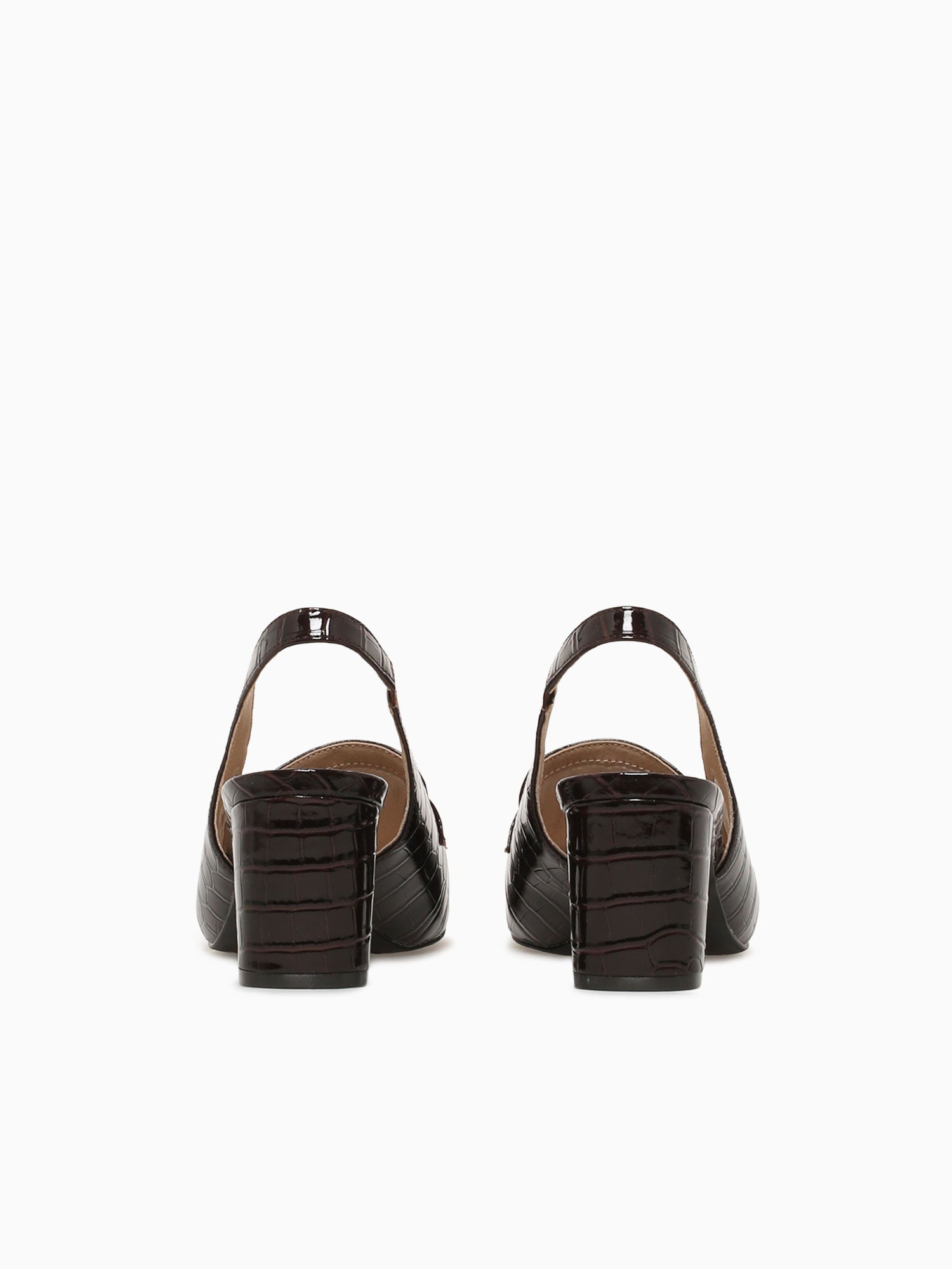 Angel Chocolate Croco Dark Brown / 5 / M