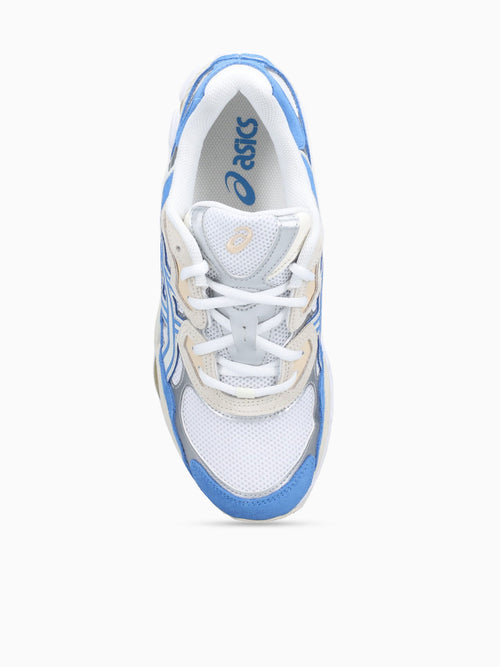 Gelnyc White Blue coast suede Mesh White / 4 / M