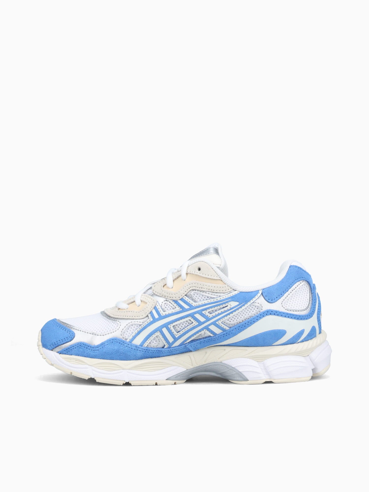 Gelnyc White Blue coast suede Mesh White / 4 / M