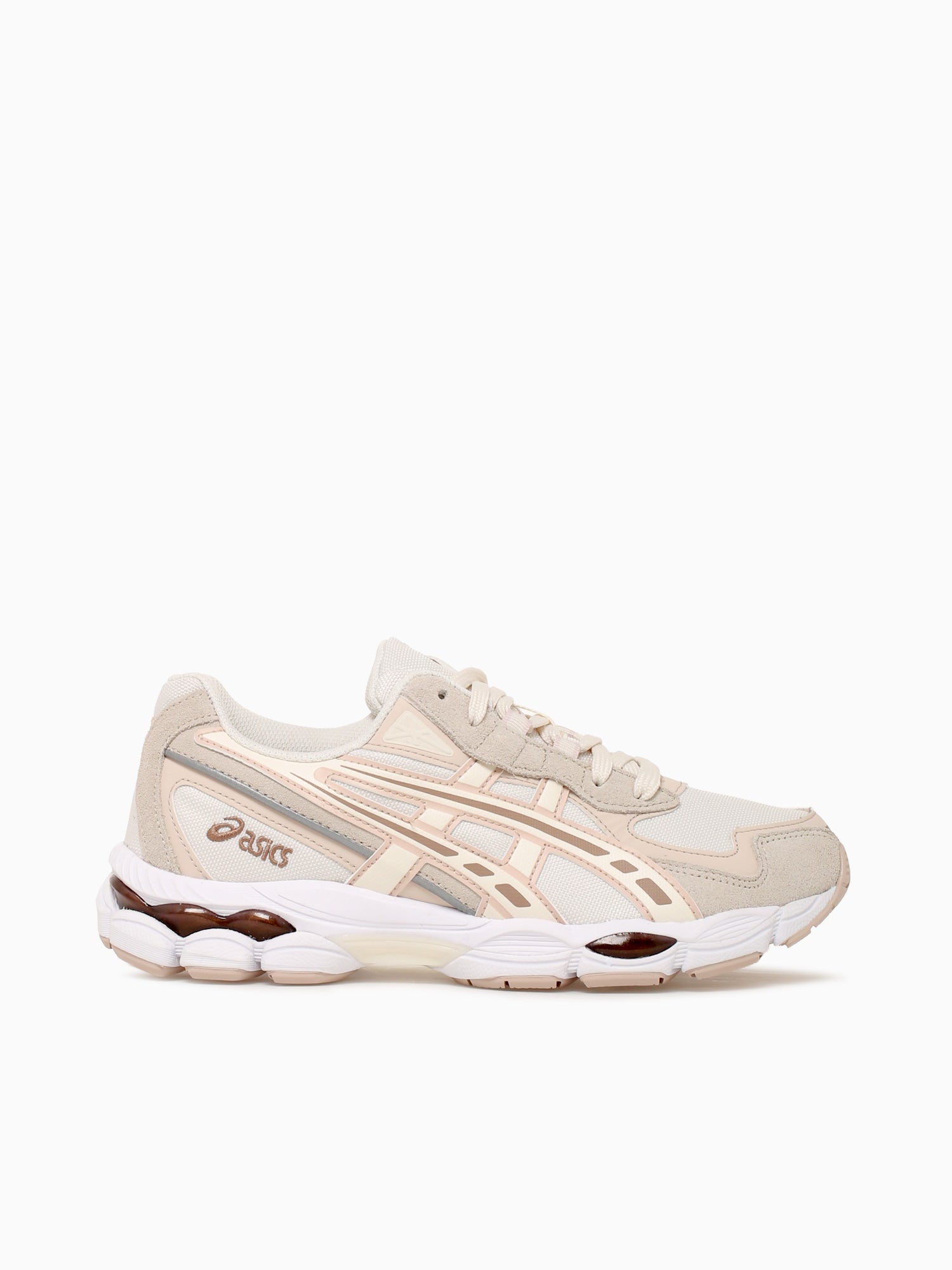 Gelnyc 2055 Cream Cinnamon leather Mesh Natural / 4 / M
