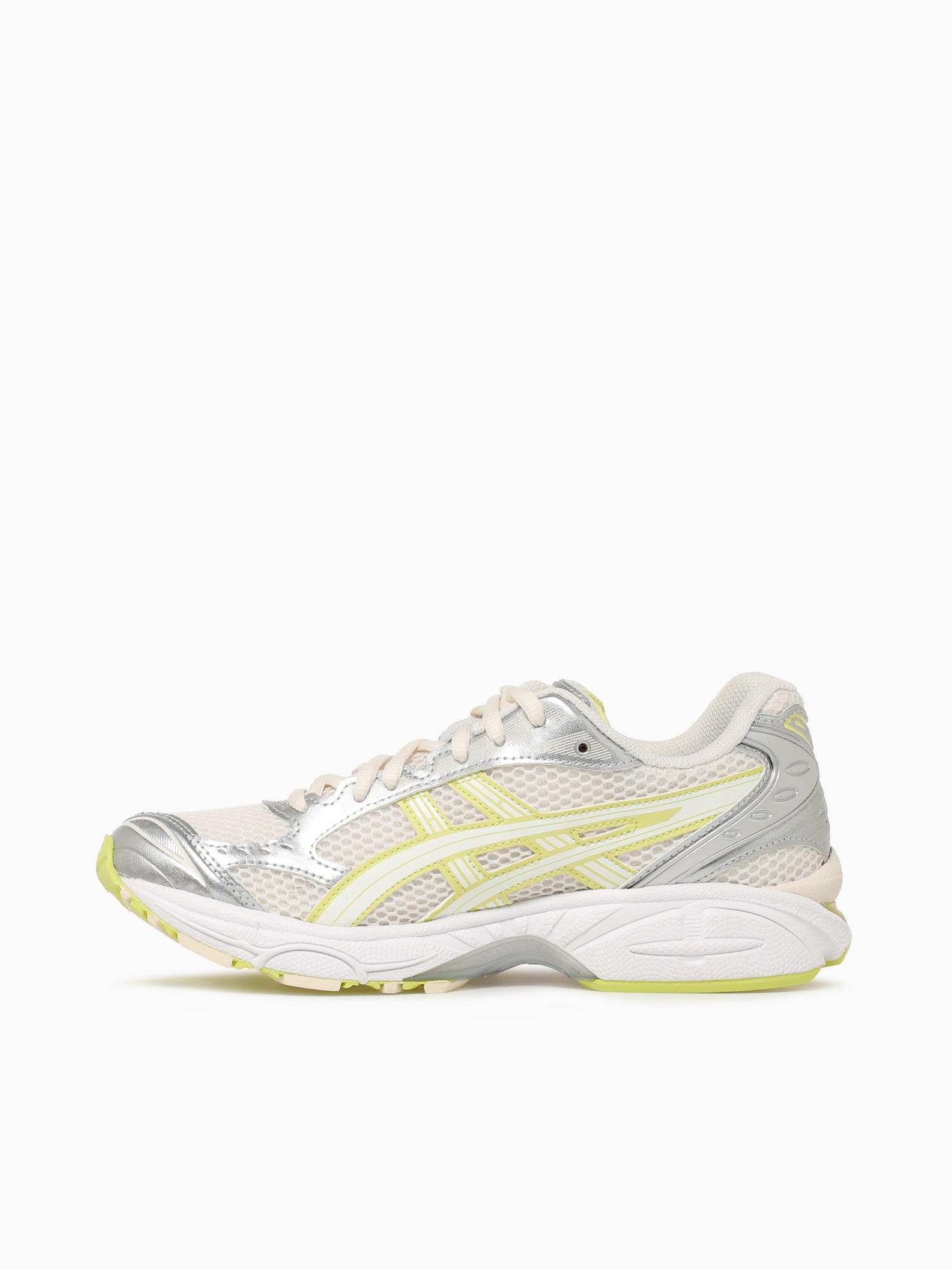 Gelkayano 14 Cream Pistachio leather Silver / 4 / M