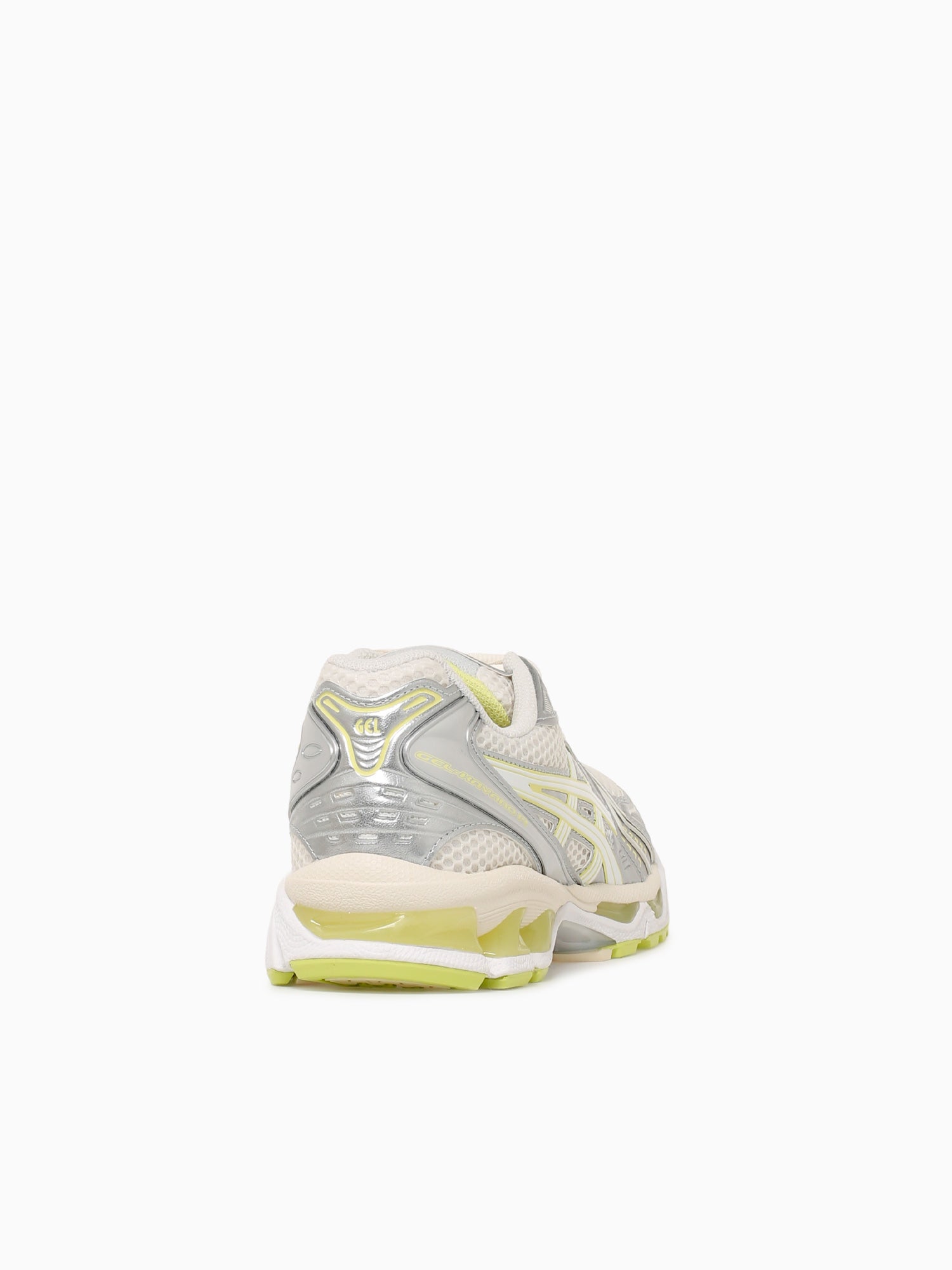Gelkayano 14 Cream Pistachio leather Silver / 4 / M