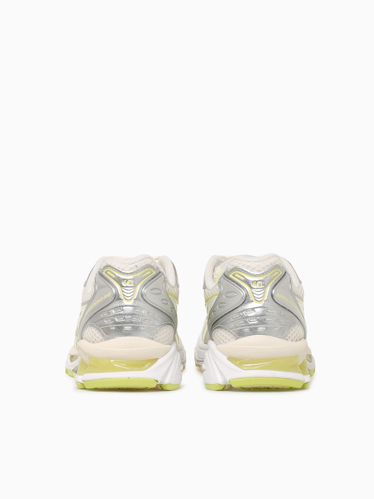 Gelkayano 14 Cream Pistachio leather Silver / 4 / M