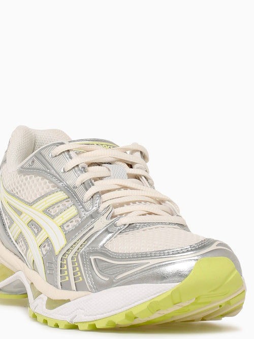 Gelkayano 14 Cream Pistachio leather Silver / 4 / M