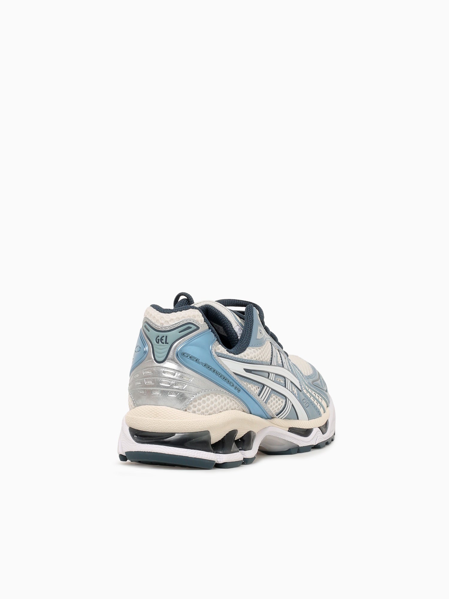 Gelkayano 14 Cream Indigo leather Mesh Blue / 8 / M