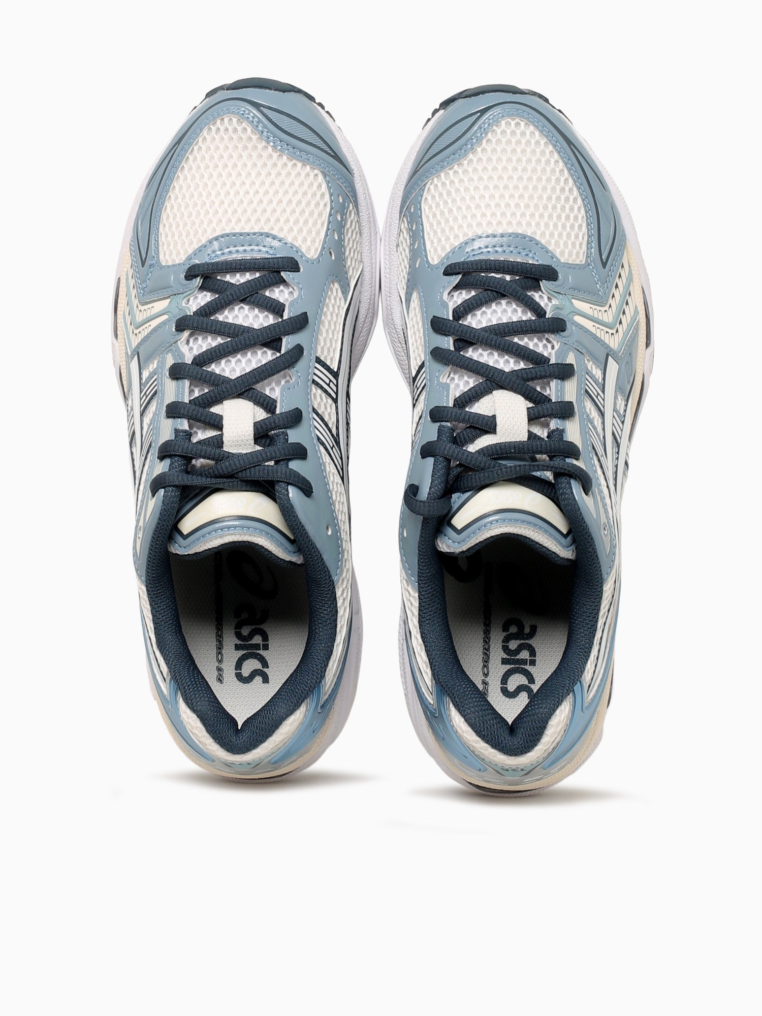 Gelkayano 14 Cream Indigo leather Mesh Blue / 8 / M
