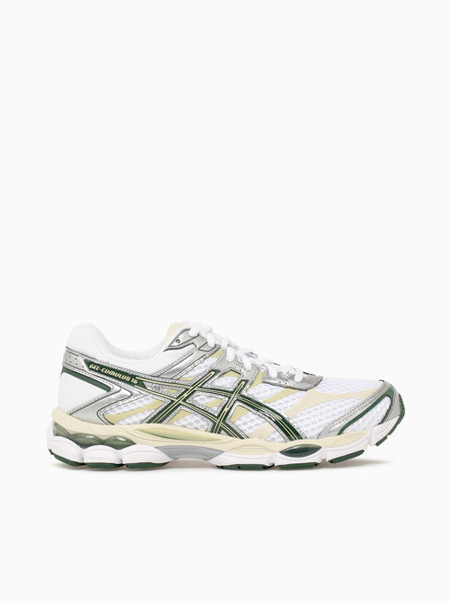 Gelcumulus 16 White Forest green leath White / 4 / M