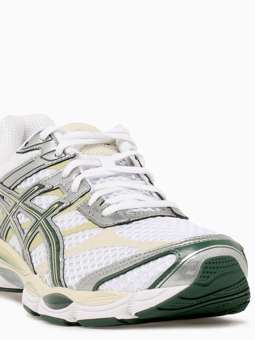 Gelcumulus 16 White Forest green leath White / 4 / M