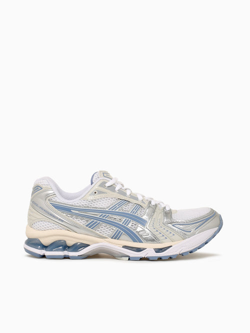 Gelkayano 14 White Navy leather Mesh White / 4 / M