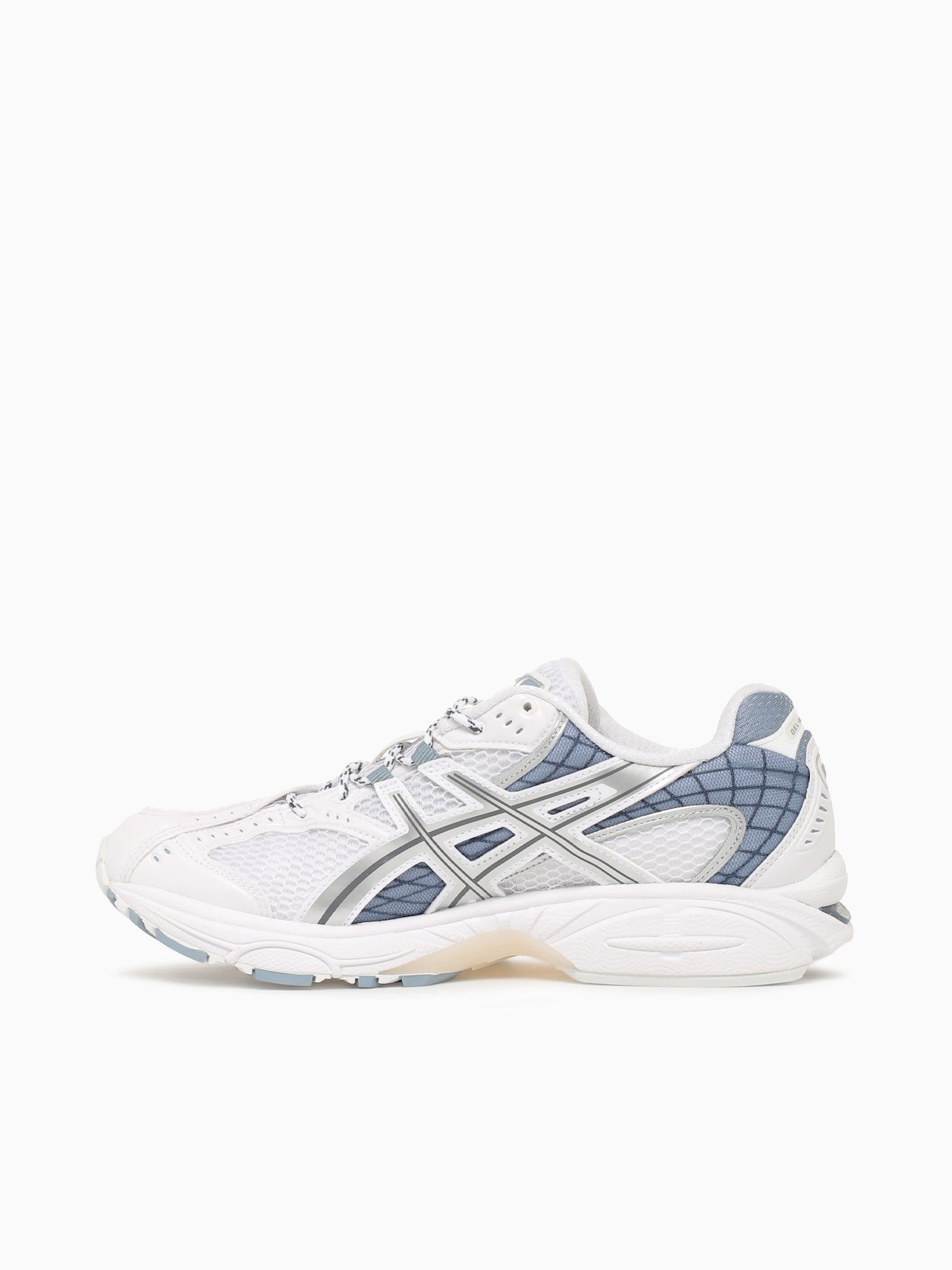 Gel Nimbus 10.1 White Slate blue leather White / 4 / M