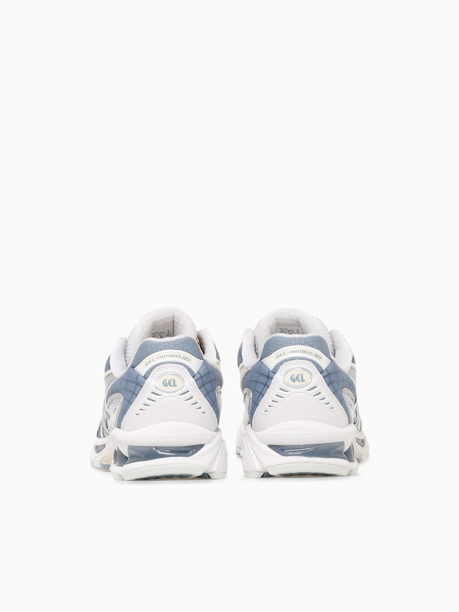 Gel Nimbus 10.1 White Slate blue leather White / 4 / M