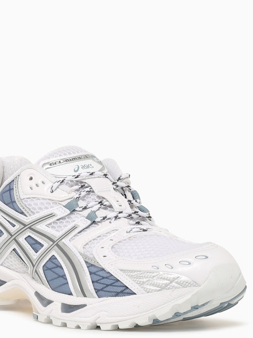 Gel Nimbus 10.1 White Slate blue leather White / 4 / M
