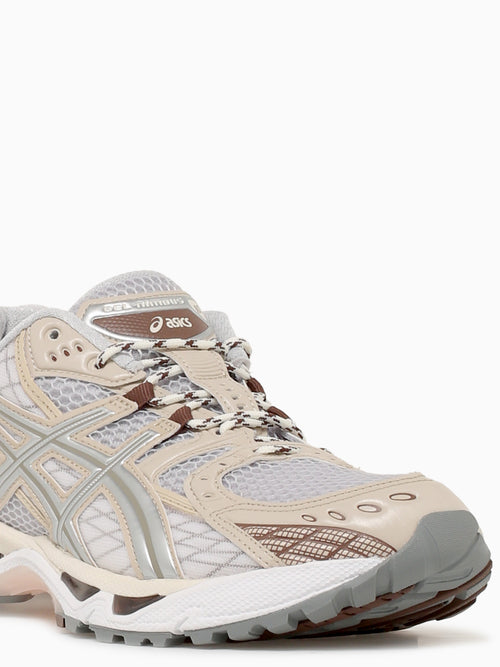 Gel Nimbus 10.1 Concrete Feather leather Grey / 4 / M
