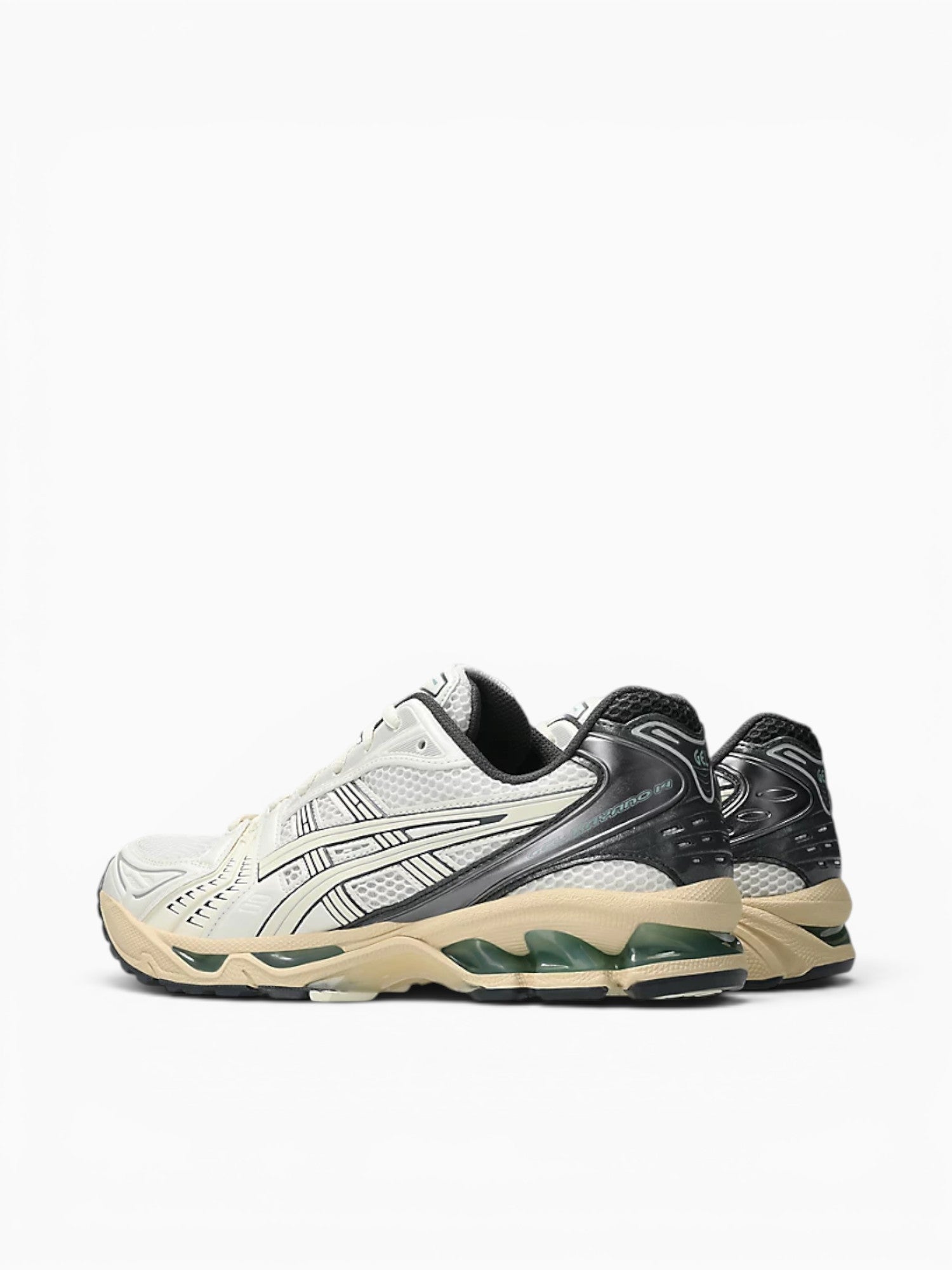 Gelkayano 14 Cream Obsidian lea Mesh Beige / 8 / M