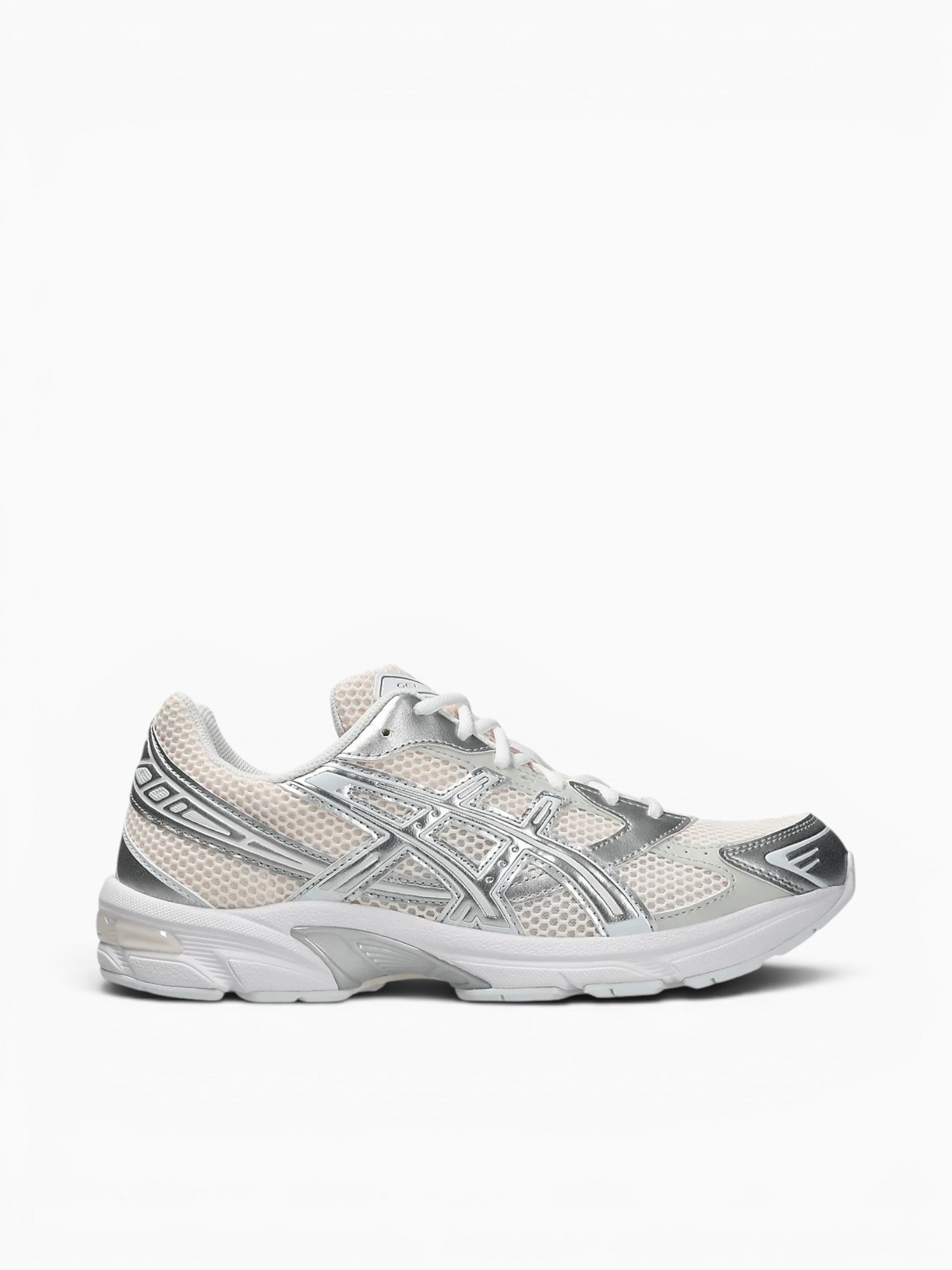 Gel1130 Blush Silver leather Mesh Silver / 4 / M