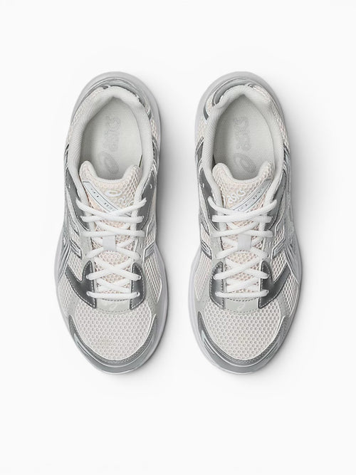 Gel1130 Blush Silver leather Mesh Silver / 4 / M