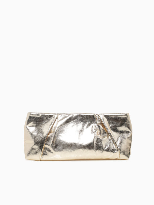 Franny Clutch Gold Gold