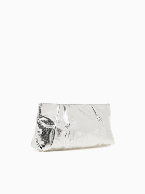 Franny Clutch Silver Silver