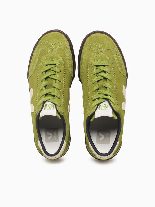 Volley Green Pierre Suede Green / 36 / M