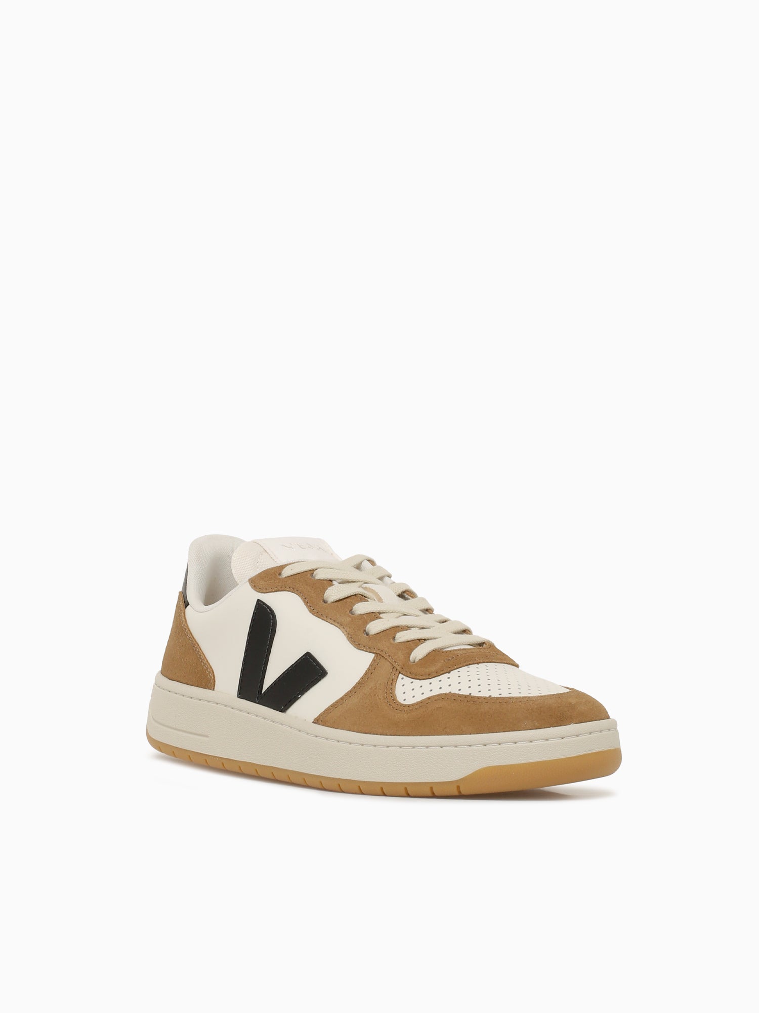 V10 Cognac Black Leather Cognac / 41 / M
