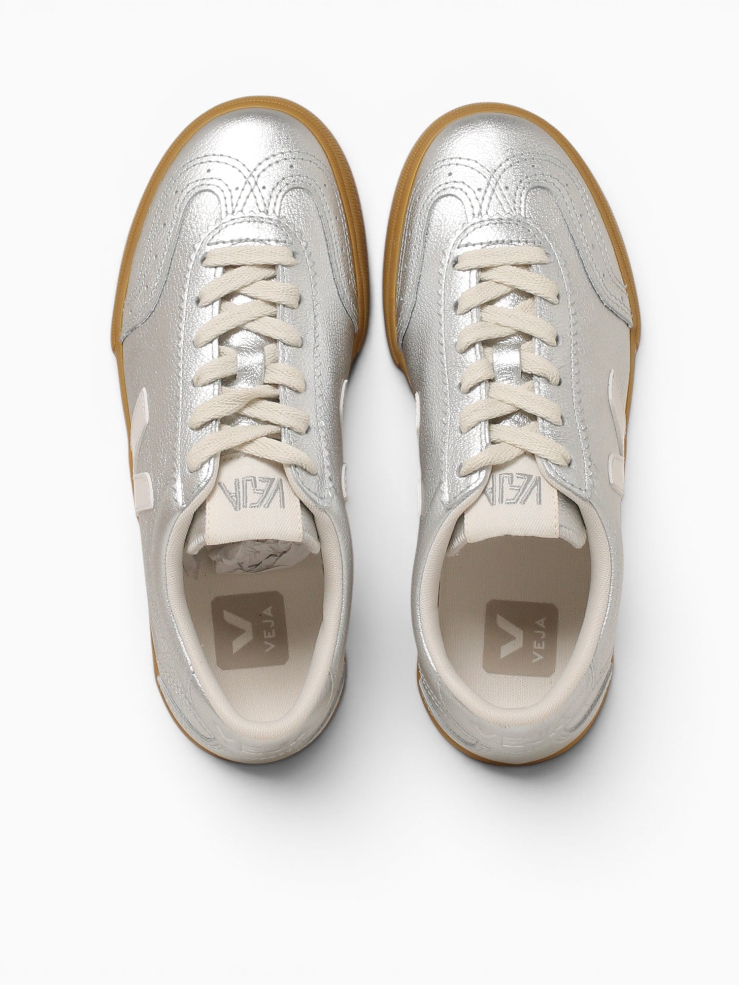 Volley Silver White O.t Leather Silver / 36 / M