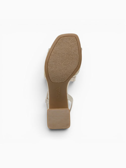 Cheyenne Platino Gold fabric Gold / 5 / M