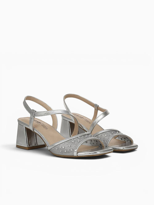 Cheyenne Silver Fabric Silver / 5 / M
